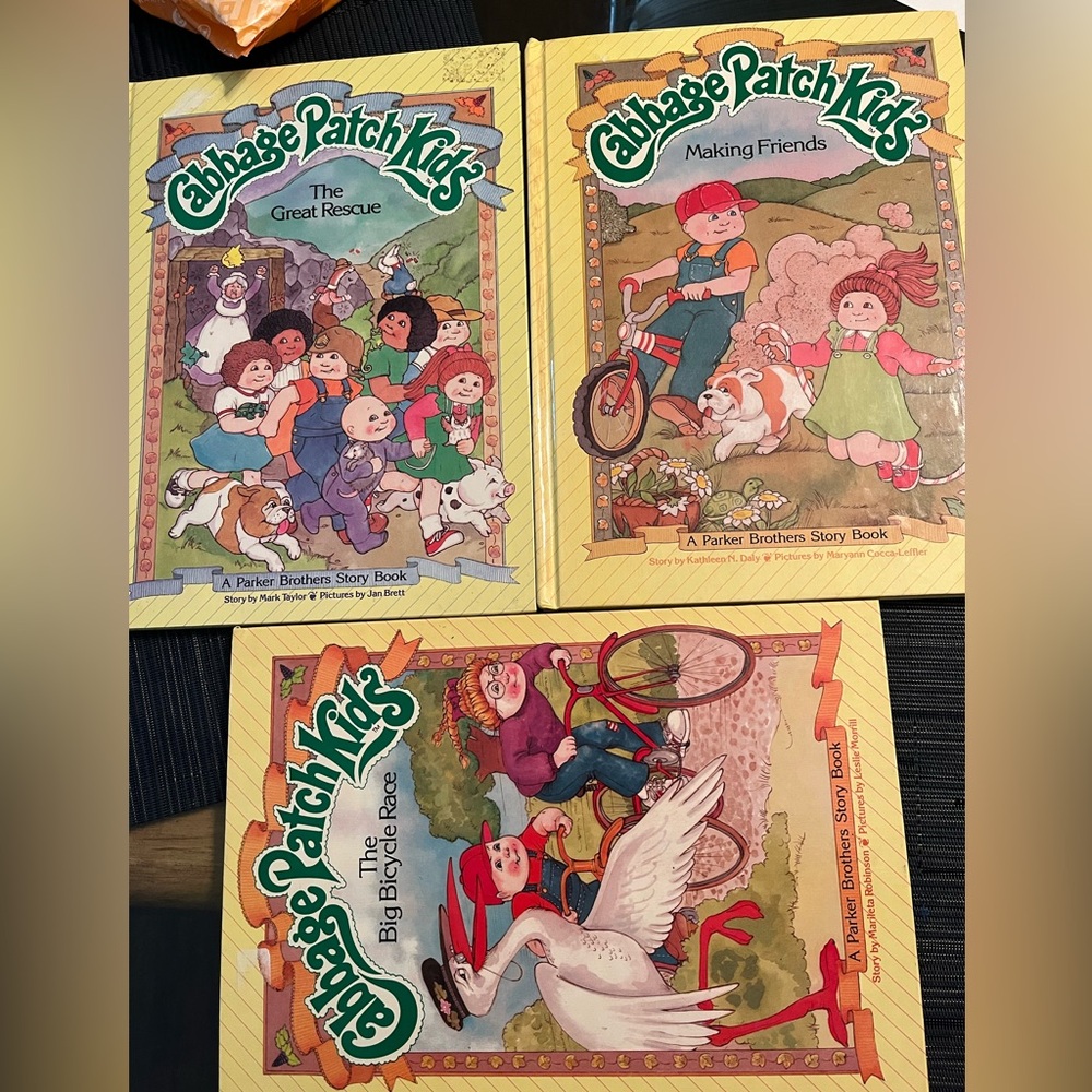Vintage Cabbage Patch Books 1984